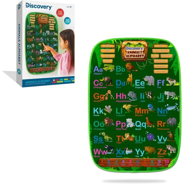 Discovery Animal Alphabet Electronic Learning Board - 1364012000-T